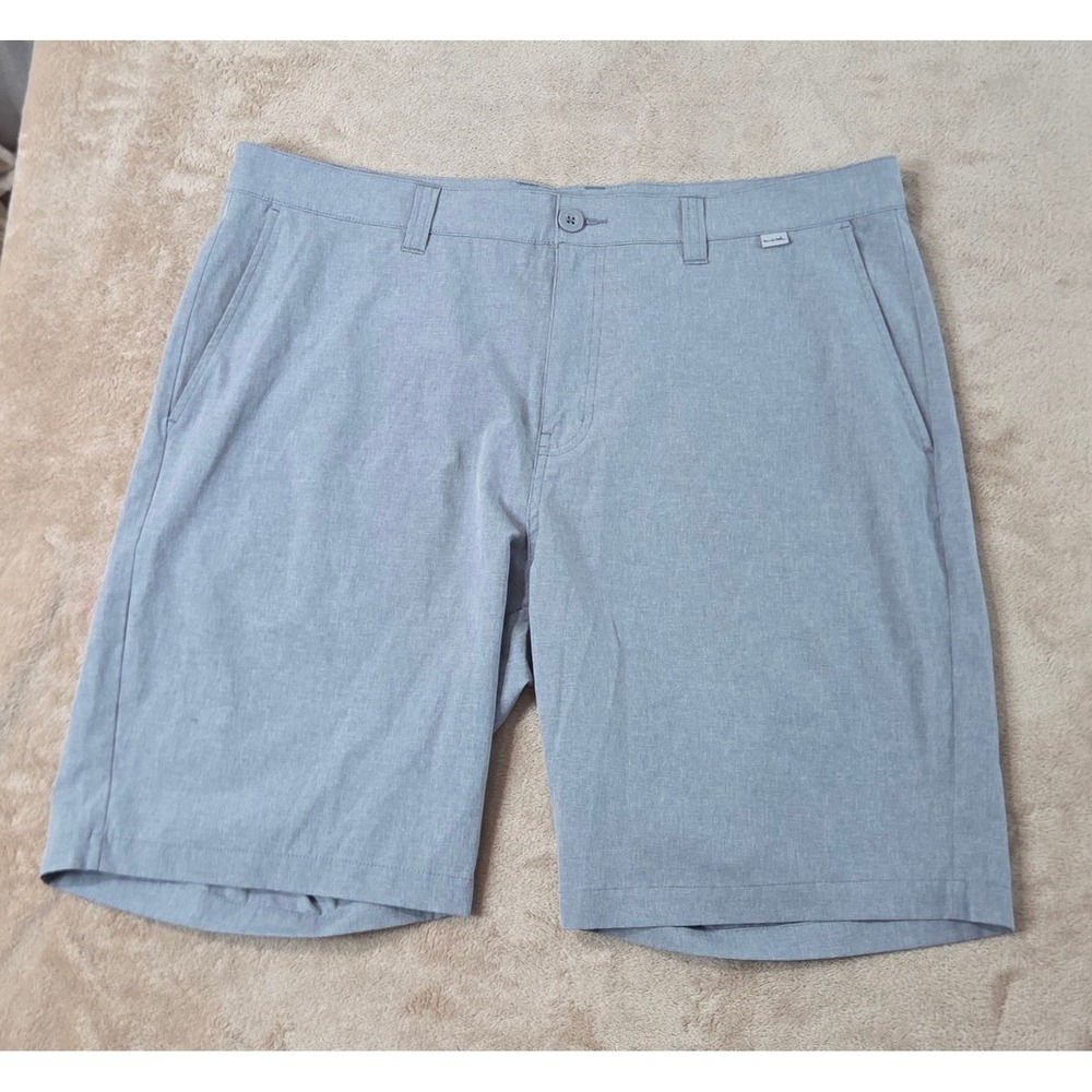 Travis Mathew Beck Golf Short 10" Men's Size 38 Gray Outdoor Golf Pockets